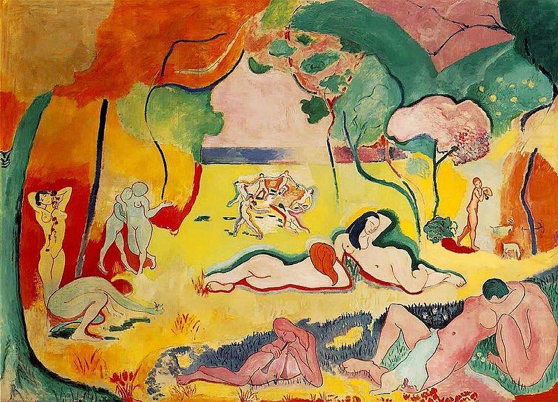 Henri Matisse Le bonheur de vivre china oil painting image